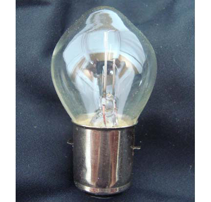 12V 35/35W Headlight Bulb 2 Terminal 20mm Base for Many Scooters and Mopeds